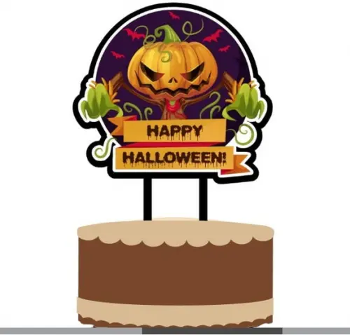 Topo Abobora Má Happy Halloween