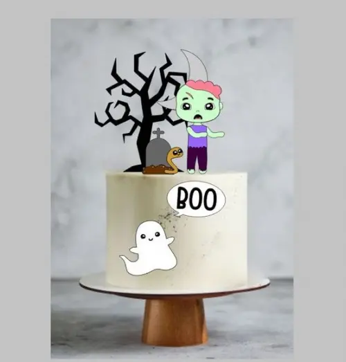 Topo Zumbi Fofo