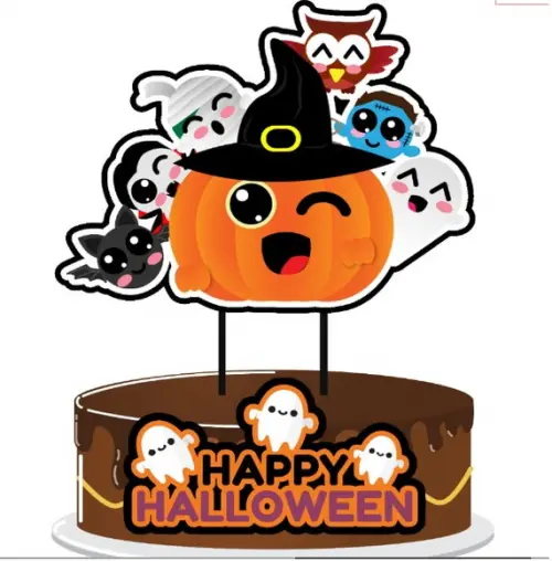 Topo Abobora Happy Halloween