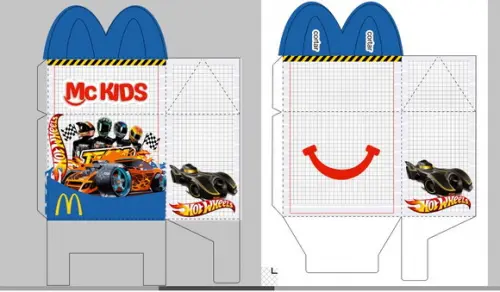 Maletinha Mc Kids Hot Wheels