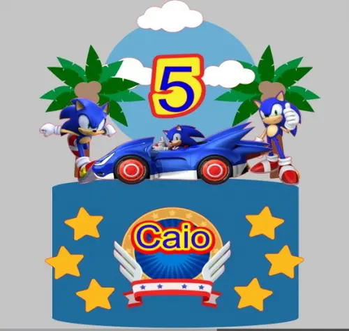 Topo Sonic no Carro