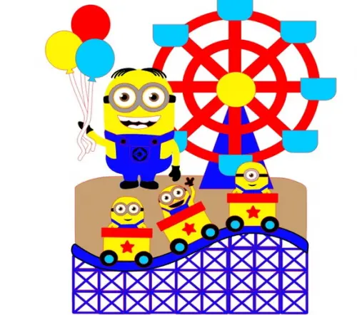 Topo Parque de Diversões Minions