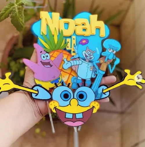 Topo Rosto Bob e Seus Amigos