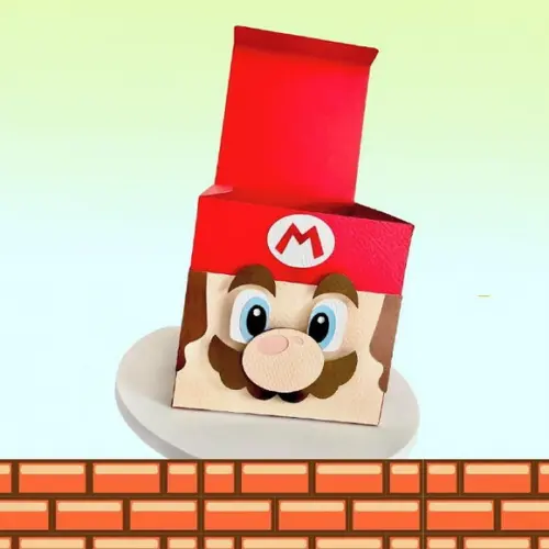 Caixa Cubo Mario Bros