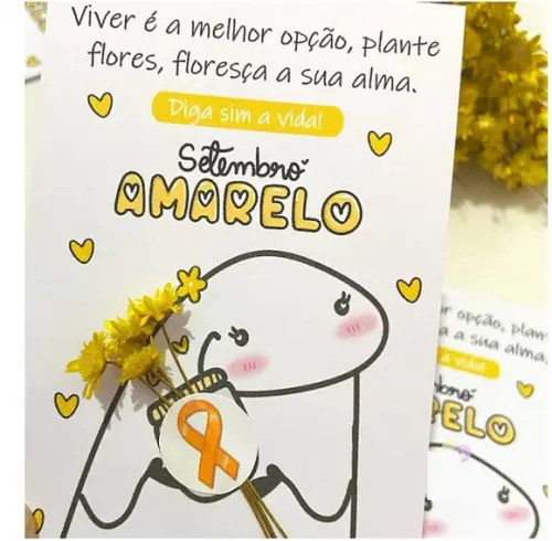 Card Flork Setembro Amarelo