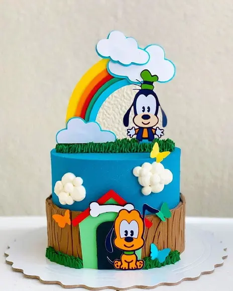Topo Pateta e Pluto Cute