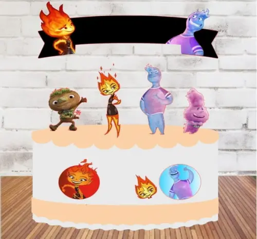 Topo Elementos Disney