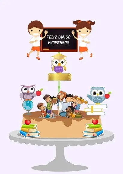 Topo Feliz Dia dos Professores