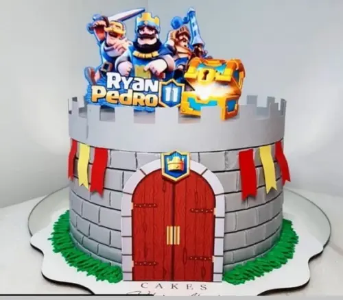 Topo de Bolo Torre Clash Royale