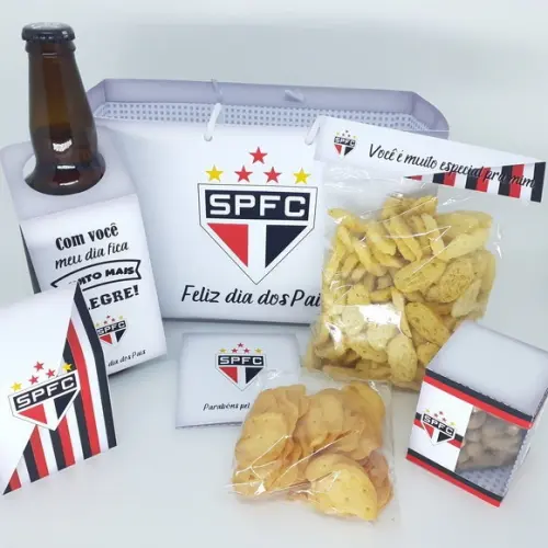Kit Tricolor 4 em 1 Dia dos Pais