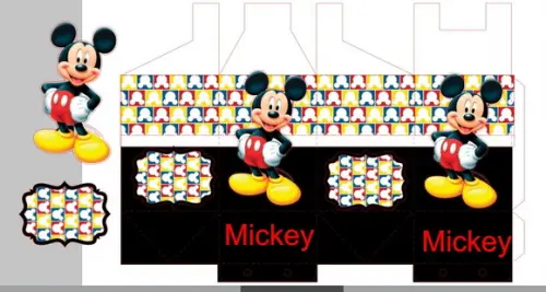 Caixa Milk do Mickey