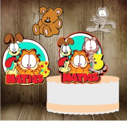 Topper Cake Garfield
