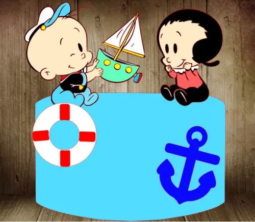 Topo Popeye e Olivia Baby