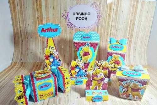 Kit Festa - Ursinho Pooh