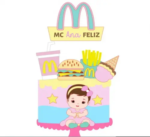 Topo Mc Donalds Bebê