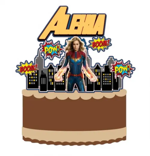 Topper Capitã Marvel