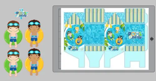 Caixa Milk Pool Party Menino