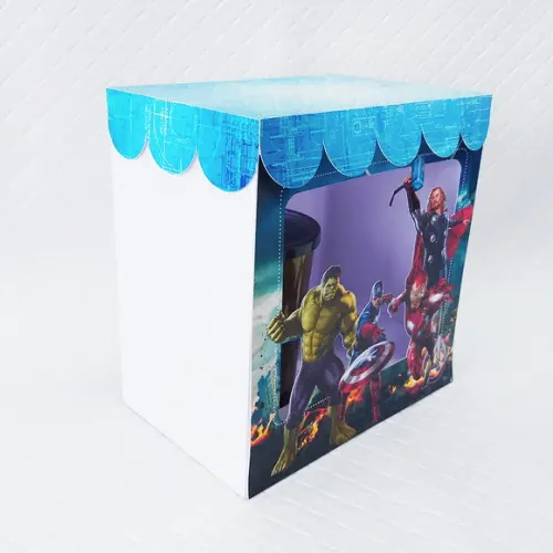 Cx Porta Ovo e Copo Vingadores
