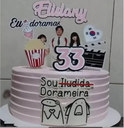 Topo de Bolo Doramas 4