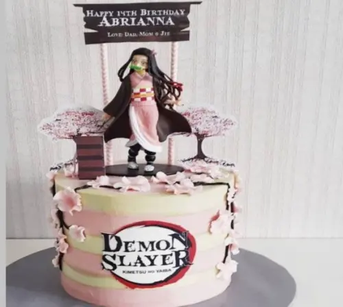 Topo de Bolo Demon Slayer 5
