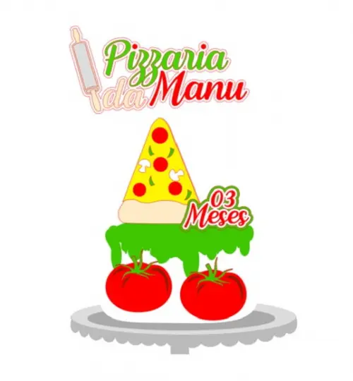 Topo de Bolo Pizzaria 2