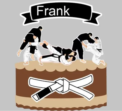 Topo de Bolo Jiu Jitsu 6