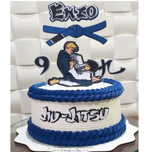 Topo de Bolo Jiu Jitsu 2