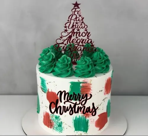 Arvore Palavras e Merry Christmas