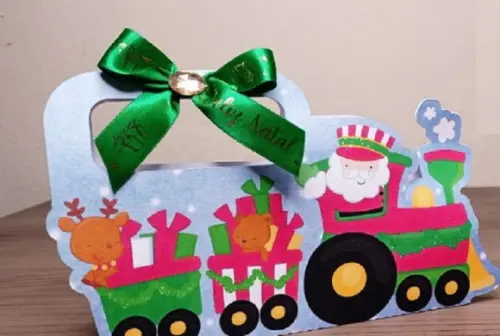 Maletinha Trem de Bis Natal