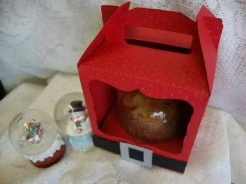Caixa Mini Panetone Noel
