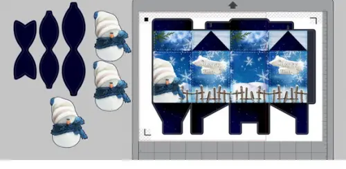 Caixa Milk Happy Winter