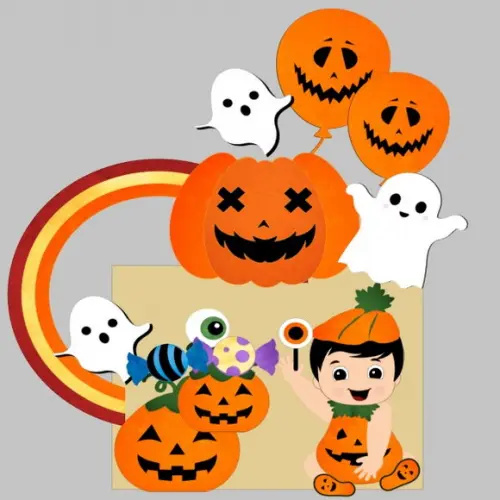 Topo Halloween Abobora