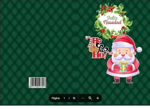 Revista de Colorir Natalina em pdf