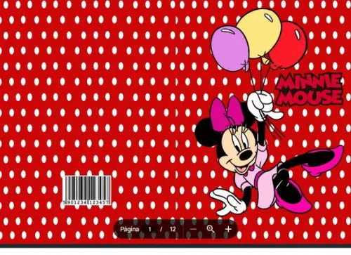 Revista de Colorir Minnie em pdf