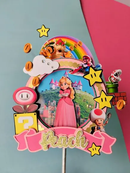 Topper Princesa Peach