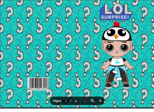 Revista de Colorir Lol Surprise em pdf