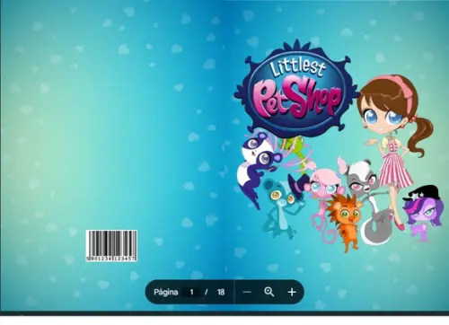 Revista de Colorir Little Pet Shop em pdf