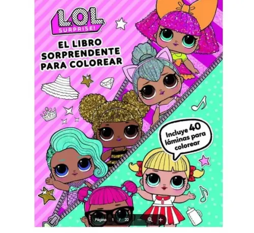 Revista de Colorir Lol Surprise 2 em pdf