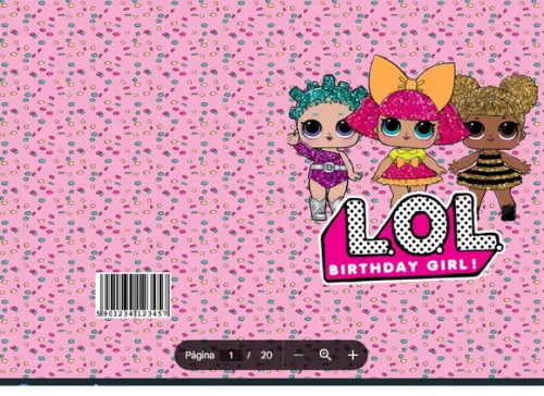 Revista de Colorir Lol em pdf