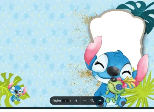 Revista de Colorir Lilo e Stitch em pdf