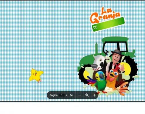 Revista de Colorir a Granja em pdf