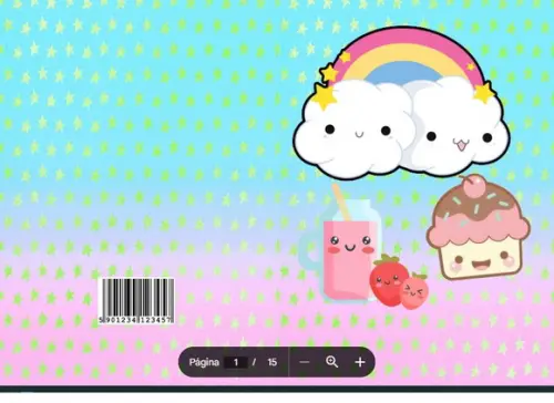 Revista de Colorir Kawaii em pdf