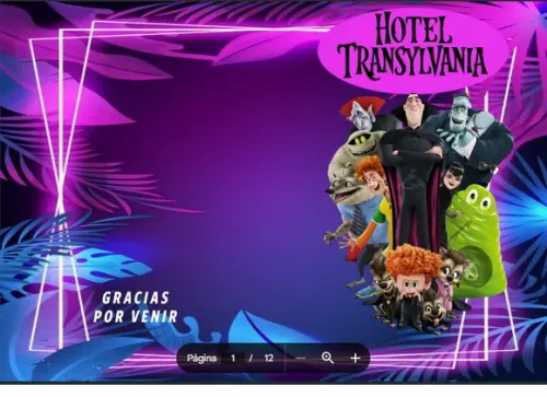 Revista Colorir Hotel Transylvania em pdf