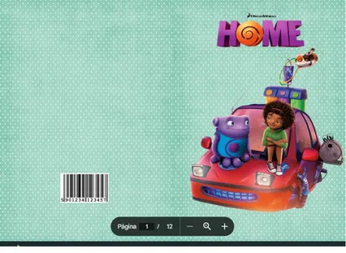 Revista de Colorir Home em pdf