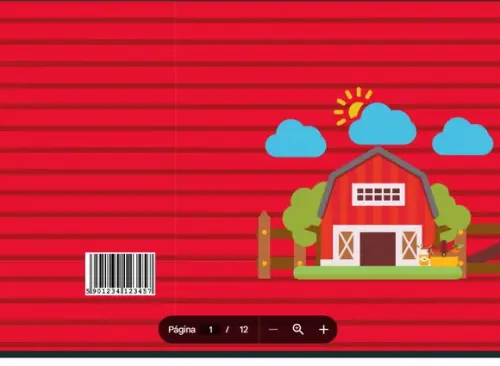 Revista de Colorir Fazendinha em pdf
