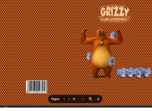 Revista de Colorir Grizzy em pdf