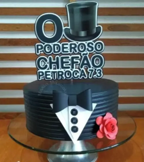 Topo de Bolo Poderoso Chefão