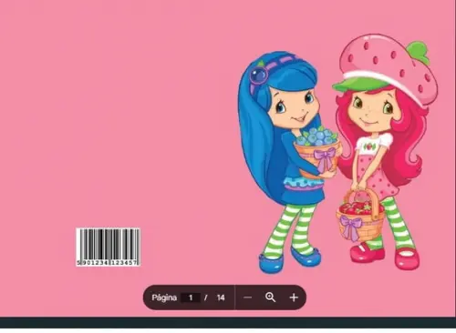 Revista de Colorir Moranguinho em pdf