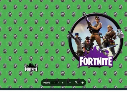 Revista de Colorir Fortnite em pdf