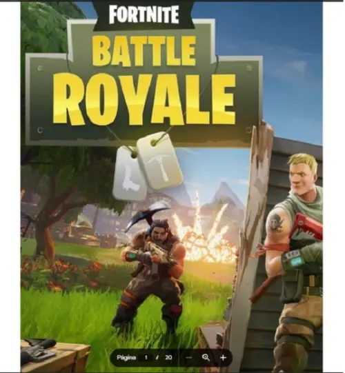 Revista de Colorir Fortnite 2 em pdf